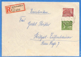 Berlin West 1956 Lettre Einschreiben De Berlin (G23488) - Cartas & Documentos