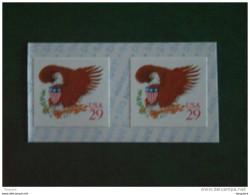 USA Etats-Unis D'Amerique United States 1992 Aigle Armoiries Eagle  2 X Yv 2121 MNH ** - Francobolli In Bobina