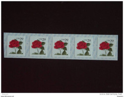 USA Etats-Unis D'Amerique United States 1993 Roos Roze Rose 5 X YV 2186 Sc 2490 MNH ** - Multiples & Strips