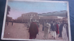 EGYPTE ALEXANDRIE RAILWAY STATION 1920 - Alexandria