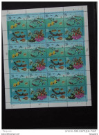 USA Etats-Unis D'Amerique United States 1994 Wonders Of The Seas Poissons Coraux Sheet  6 X Yv  2283-2286  MNH ** - Fogli Completi