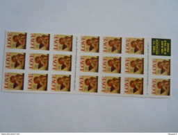 USA  Etats-Unis D'Amerique United States 1995 Carnet Ange Engel Love Cherub Cupidon Sc 3030a Yv C2325 2325 MNH ** Pane - 1981-...