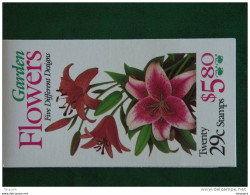 USA  Etats-Unis United States 1994 Booklet (20) Garden Flowers Fleurs De Jardin Carnet SC 2833a Yv C2223 MNH ** - 1981-...