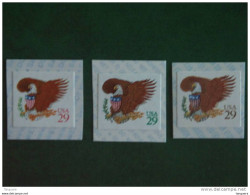 USA Etats-Unis D'Amerique United States 1992 Aigle Armoiries Eagle Yv 2121-2121B MNH ** - Coils & Coil Singles