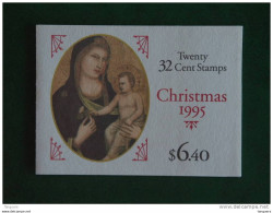 USA Etats-Unis United States Booklet (20) 1995 Christmas Madonna Noël SC 3003a Yv C2455  MNH ** - 3. 1981-...