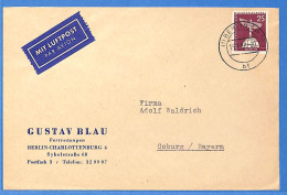 Berlin West 1958 Lettre Par Avion De Berlin (G23491) - Cartas & Documentos