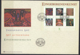 Action !! SALE !! 50 % OFF !! ⁕ UN 2003 Vienna  Indigenous Art / Eingeborenenkunst  XXL FDC Cover - Cartas & Documentos