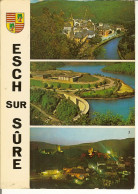 CP De ESCH Sur SÛRE " Vue Partielle , Barrage Et Lac , Illuminations " - Esch-Sauer