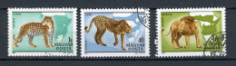 HONGRIE : POSTE AERIENNE - FAUNE   - N° Yvert 436+437+438 Obli. - Used Stamps