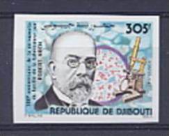 DJIBOUTI 0550 Non Dentelé Robert Koch - Tuberculose - Médecine