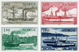 45285 MNH NORUEGA 1977 SERVICIO DE COSTAS NORUEGO - Neufs