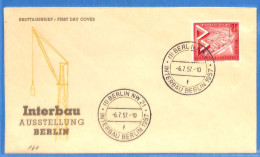 Berlin West 1957 Lettre FDC De Berlin (G23532) - Briefe U. Dokumente