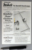 Abstandhalter "Fixator" Metallwarrenfabrik Gebr. Seifert Postfach - 1956 - Straßenhandel Und Kleingewerbe