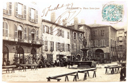 Delcampe - CPA Carte Postale / 43 Haute-Loire, Velay, Brioude / D. Chouvet, éditeur / Place Saint-Jean. - Brioude