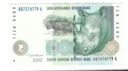 Billet  - Afrique Du Sud -   Suid Afrikaanse  Reserwebank - 10 - Ten Rand - BD 7574779 A - Other - Africa