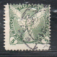 CZECHOSLOVAKIA CESKA CECOSLOVACCHIA 1918 1920 PERF. NEWSPAPER STAMPS WINDHOVER 5h USED USATO OBLITERE' - Francobolli Per Giornali