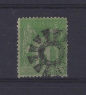 VARIÉTÉ  SAGE OBLITERE  ROUE CHARETTE - 1876-1878 Sage (Type I)