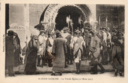 St-Ouen-l'Aumône - La Vieille Eglise (16 Mars 1924) - Saint-Ouen-l'Aumône