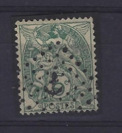 VARIÉTÉ  TYPE BLANC  OBLITERE  ANCRE - 1900-29 Blanc