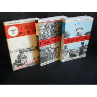 L'aigle Sur La Mer (guerre 39/45) 3 Vol Dédicacés. Michel Guéguen - L.P Le Maitre: - Livres Dédicacés