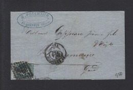 LETTRE 1871 N° 29 OBL SAINT QUENTIN - 1849-1876: Période Classique