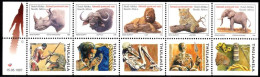 South Africa - 1997 Big Five Thulamela Booklet Sheet (**) # SG 821c-g , Mi 993D-997E - Blocks & Sheetlets