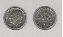 Etats Unis  One Dime 1988 P , 1988P ; 1 Dime ; USA - 1946-...: Roosevelt