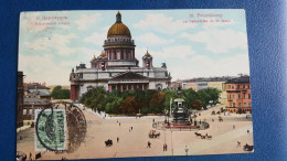 St Petersbourg  La Cathedrale De St Isaac - Russie