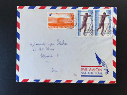 ENVELOPPE CONGO / LEOPOLDVILLE POUR MARSEILLE 1965 - Storia Postale