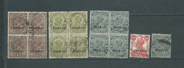 Bahrain - Lot De  3 Blocs De 4 Oblitérés  + 2 VALEURS-  Bce 23103 - Bahrain (...-1965)