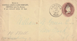Etats Unis Entier Postal Privé Emporia 1886 - ...-1900