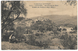 L200B970 - Contes - 1217 Environs De Nice - Vallée Du Paillon - Carte Précurseur - Contes