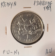 KENYA - 1 SHILLING 1989 - AU/SUP - Kenia