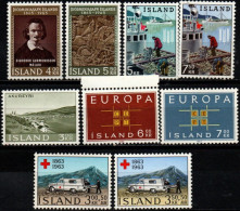 ISLANDE 1963 ** - Années Complètes