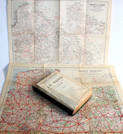 GUIDES JOANNE LE NORD PICARDIE ARTOIS FLANDRE ARDENNE 1914 HACHETTE + CARTE PLAN - 4e EDITION  (R.16) - Maps/Atlas