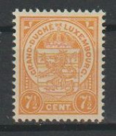 Luxemburg Y/T 94 ** MNH - 1907-24 Coat Of Arms