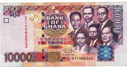 MA 25756 /  Ghana 10000 Cedis 4/08/2003 TTB - Ghana