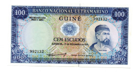 MA 23301 /  Guinée Portugaise 100 Escudos 17/12/1971 UNC - Guinea