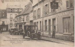 ARPAJON - Hôtel De La Fontaine Et Du Lion D' Argent Réunis , Richard -Chandivert , Situé 95 Grande-Rue - Arpajon