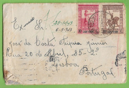 História Postal - Filatelia - Stamps - Timbres - Carta - Cover - Letter - Philately - Cabo Verde - Portugal - Cape Verde