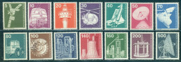 1975 News Satellite,Lighthouse,Space Laboratory,excavator,Germany Berlin,Mi.494,MNH - Usines & Industries