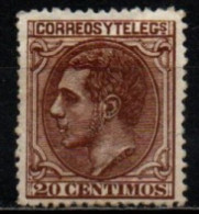 ESPAGNE 1879 * - Unused Stamps