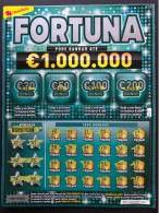 103, Lottery Tickets, Portugal, « Raspadinha », « Instant Lottery », « FORTUNA », Nº 520 - Billets De Loterie