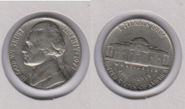 Etats Unis  Five Cents 1977 ; 5c  ; USA - 1938-…: Jefferson