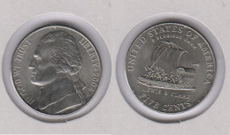 Etats Unis  Five Cents 2004 D , 2004D ; Lewis & Clark, 5c  ; USA - 1938-…: Jefferson