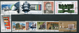 DDR 1980 Seven Commemoratiove Issues  Used - Gebruikt