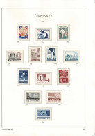 Denmark 1983-1985. Complete Collection With 83 MNH(**) In Clear Mounts On LEUCHTTURM Pages. - Verzamelingen