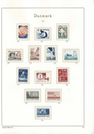 Denmark 1983-1985. Complete Collection With 83 MNH(**) In Clear Mounts On LEUCHTTURM Pages. - Lotes & Colecciones