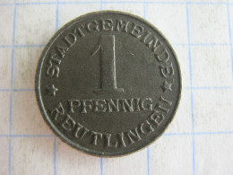 Reutlingen 1 Pfennig 1920 - Altri & Non Classificati