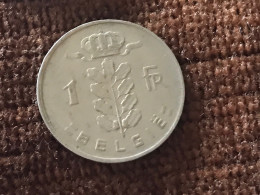 Münze Münzen Umlaufmünze Belgien 1 Franc 1961 Belgie - 1 Franc